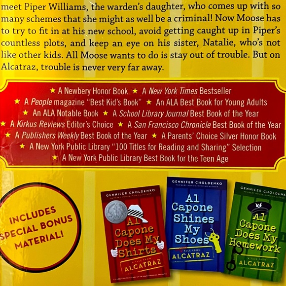 Al Capone Does My Shirts, a book by Gennifer Choldenko - Picture 4 of 4